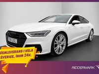 Begagnad Audi A7 S-Line 231 HK (169 kW) 2019 Vit Sedan
