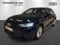 Begagnad Audi A3 Proline 150 HK (110 kW) 2022 Brilliantsvart Sedan