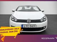 Begagnad VW Golf Cabriolet 160 HK (117 kW) 2011 Vit Cab