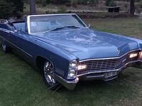 Begagnad Cadillac Deville 345 HK (253 kW) 1967 Blå metallic Sedan