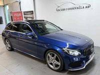 Begagnad Mercedes C250 AMG 204 HK (150 kW) 2015 Blå Kombi