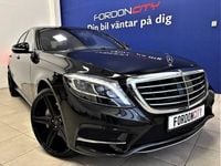 Begagnad Mercedes S550 AMG 456 HK (335 kW) 2017 Svart Sedan