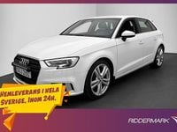 Begagnad Audi A3 Sportback Proline 150 HK (110 kW) 2019 Vit Halvkombi
