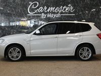 begagnad BMW X3 xDrive20d LCI Steptronic Välutrustad M Sport 190hk