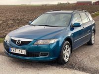 Begagnad Mazda 6 Inclusive 166 HK (122 kW) 2005 Blå Kombi