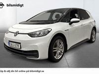 Begagnad VW ID.3 Comfortline 150 kW (204 HK) 2023 Vit Halvkombi