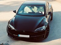 begagnad Tesla Model S PLAID *FULLUTR* Dragkrok FSD 21” Ultra White
