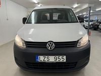 Begagnad VW Caddy 75 HK (55 kW) 2012 Vit Minibuss