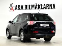 Begagnad Mitsubishi Outlander 203 HK (149 kW) 2014 Svart SUV