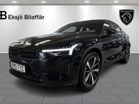 Begagnad Polestar 2 Long Range Dual motor 309 kW (421 HK) 2021 Svart Halvkombi