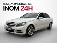 Begagnad Mercedes C180 Avantgarde 156 HK (114 kW) 2011 Vit Sedan