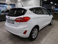 Begagnad Ford Fiesta Trend+ 101 HK (74 kW) 2019 Vit (frozen white) Halvkombi
