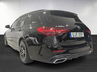 Begagnad Mercedes C300e AMG line 313 HK (230 kW) 2022 Svart Kombi