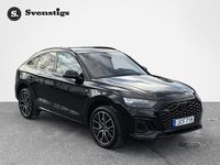 Begagnad Audi Q5 Sportback S-Line 204 HK (150 kW) 2022 Svart SUV
