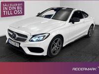 begagnad Mercedes C220 C220 Benzd Coupé AMG Pano Navi Burm Kamera 2016, Sportkupé