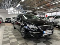 Begagnad Peugeot 308 SW Active 110 HK (80 kW) 2015 Svartmetallic Kombi