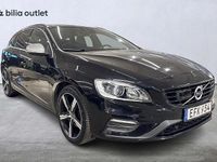 Begagnad Volvo V60 R-Design 190 HK (139 kW) 2018 Svart Kombi