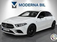 Begagnad Mercedes A250 AMG line 160 HK (117 kW) 2020 Vit Halvkombi