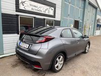 Begagnad Honda Civic Sport 100 HK (73 kW) 2016 Mörkgrå Halvkombi