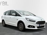 begagnad Ford S-MAX 2.0 EcoBlue Kamera / GPS/ Dragkrok 7-sits 150hk