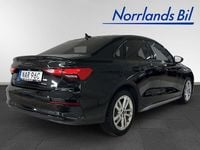 Begagnad Audi A3 Advanced Plus 150 HK (110 kW) 2024 Brilliantsvart Sedan