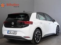 Begagnad VW ID.3 Pro Performance 150 kW (204 HK) 2021 Vit Halvkombi