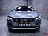 Begagnad Volvo V90 Inscription 303 HK (222 kW) 2019 Ljusblå Kombi
