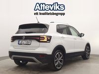 begagnad VW T-Cross - 1.0 TSI DSG P-sensorer/led/farthållare Sekventiell, 110hk, 2021