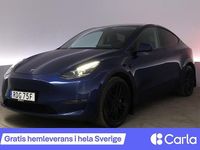 Begagnad Tesla Model Y Long Range AWD 378 kW (514 HK) 2021 Blå SUV