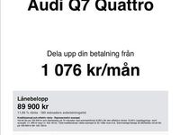 Begagnad Audi Q7 239 HK (175 kW) 2010 Silver SUV