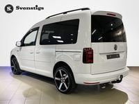 Begagnad VW Caddy Life 131 HK (96 kW) 2018 Vit Minibuss