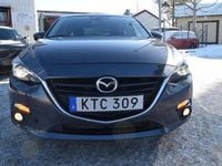 Begagnad Mazda 3 Inclusive 150 HK (110 kW) 2014 Grå met Halvkombi