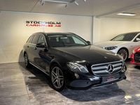 Begagnad Mercedes E220 Avantgarde 195 HK (143 kW) 2017 Svart Kombi