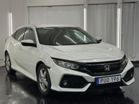 Begagnad Honda Civic Elegance 129 HK (94 kW) 2017 Vit Halvkombi