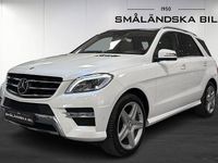 Begagnad Mercedes ML350 AMG line 258 HK (189 kW) 2012 Vit SUV