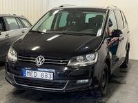 Begagnad VW Sharan 140 HK (102 kW) 2011 Svart Minibuss