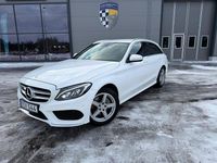 Begagnad Mercedes C220 AMG line 170 HK (125 kW) 2015 Vit