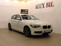 Begagnad BMW 120 Sport Line 184 HK (135 kW) 2012 Vit Halvkombi