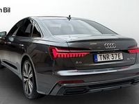 Begagnad Audi A6 S-Line 367 HK (269 kW) 2021 Daytonagrå pärleffekt Sedan