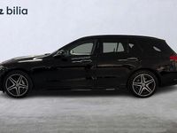 Begagnad Mercedes C300e AMG 204 HK (150 kW) 2022 Svart Kombi