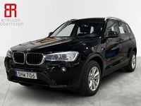 Begagnad BMW X3 190 HK (139 kW) 2017 Svart SUV