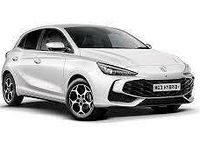 Begagnad MG MG3 102 HK (75 kW) 2024 Vit Halvkombi