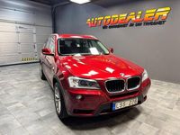 Begagnad BMW X3 184 HK (135 kW) 2012 Röd SUV