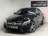 Begagnad Mercedes C220 AMG line 170 HK (125 kW) 2016 Svart Sedan