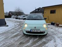 Begagnad Fiat 500 Lounge 69 HK (50 kW) 2015 Grön