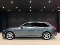 Begagnad Audi A4 S-Line 190 HK (139 kW) 2018 Grå metallic Kombi