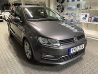 Begagnad VW Polo 90 HK (66 kW) 2016 Mörkgrå Halvkombi