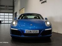 Begagnad Porsche 911 Targa 4 370 HK (272 kW) 2017 Blå Cab