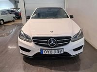 Begagnad Mercedes E220 Avantgarde 170 HK (125 kW) 2015 Vit Sedan