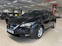Begagnad Nissan Leaf 110 kW (150 HK) 2018 Svart Halvkombi